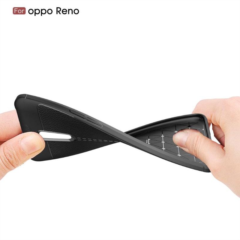 Hülle Für Oppo Reno Anti-Sturz Finishing-gel Für Kunstleder