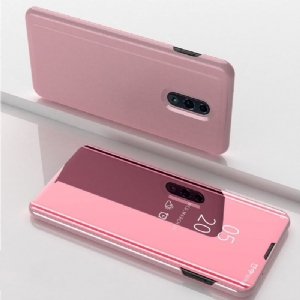 Hülle Für Oppo Reno Flip Case Spiegeleffekt