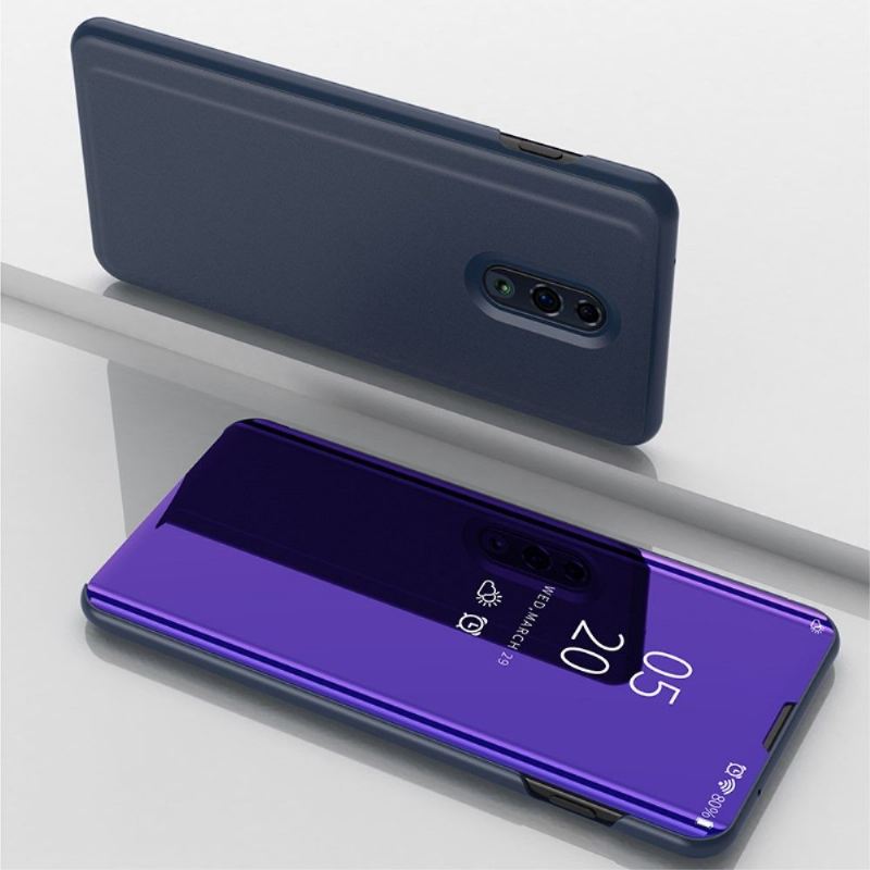 Hülle Für Oppo Reno Flip Case Spiegeleffekt