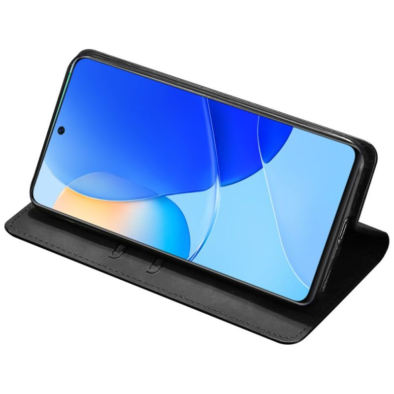 Flip Case Huawei Nova 12i Handyhülle 4g Wildledereffekt