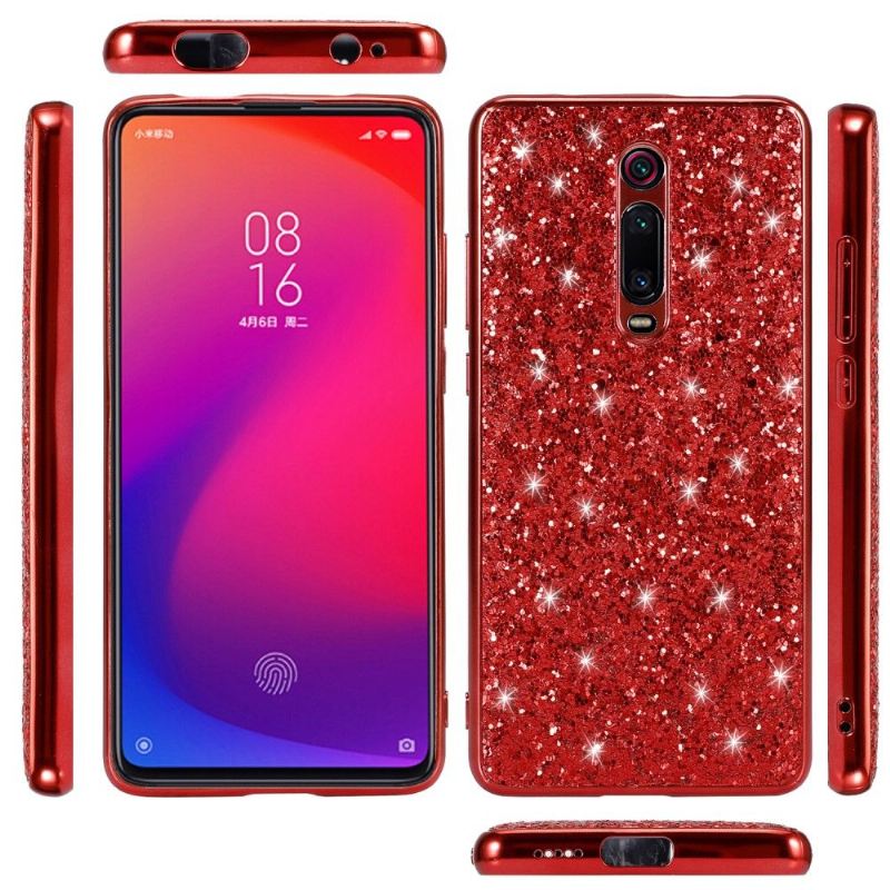 Hülle Für Xiaomi Mi 9T / Mi 9T Pro Glamouröse Pailletten