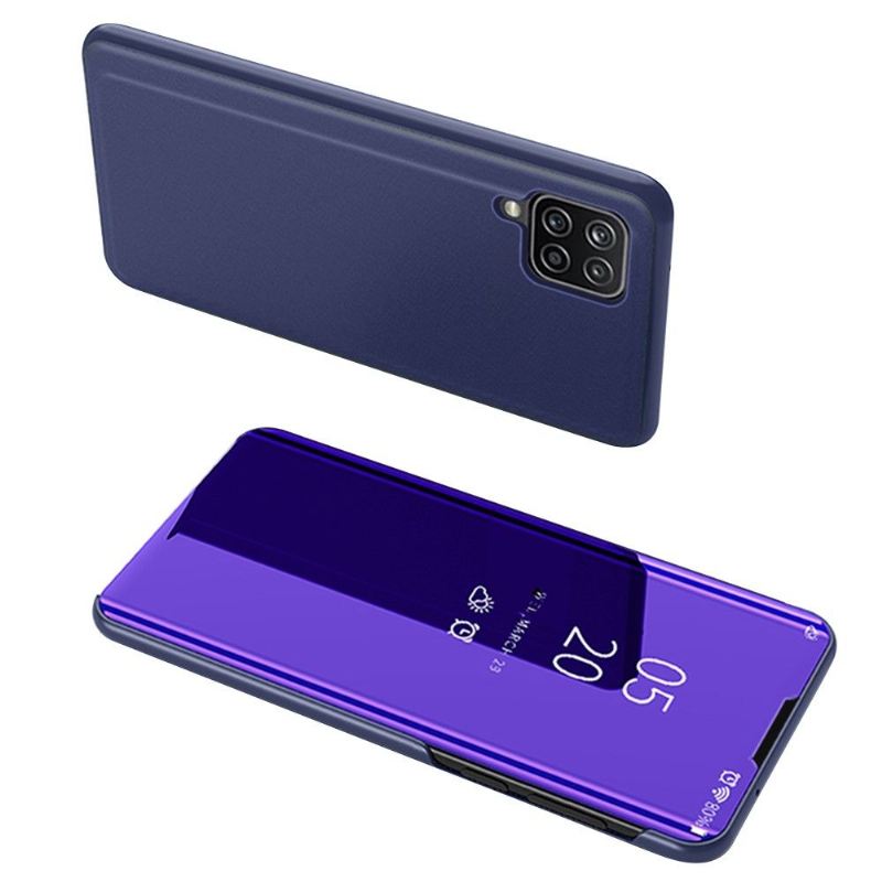 Handyhülle Für Samsung Galaxy A22 4G Schutzhülle Flip Case Spiegeleffekt