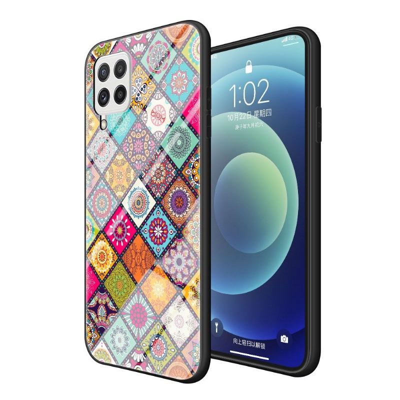 Hülle Für Samsung Galaxy A22 4G Mandala-kaleidoskop Mit Ständer