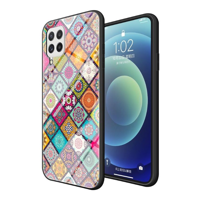 Hülle Für Samsung Galaxy A22 4G Mandala-kaleidoskop Mit Ständer