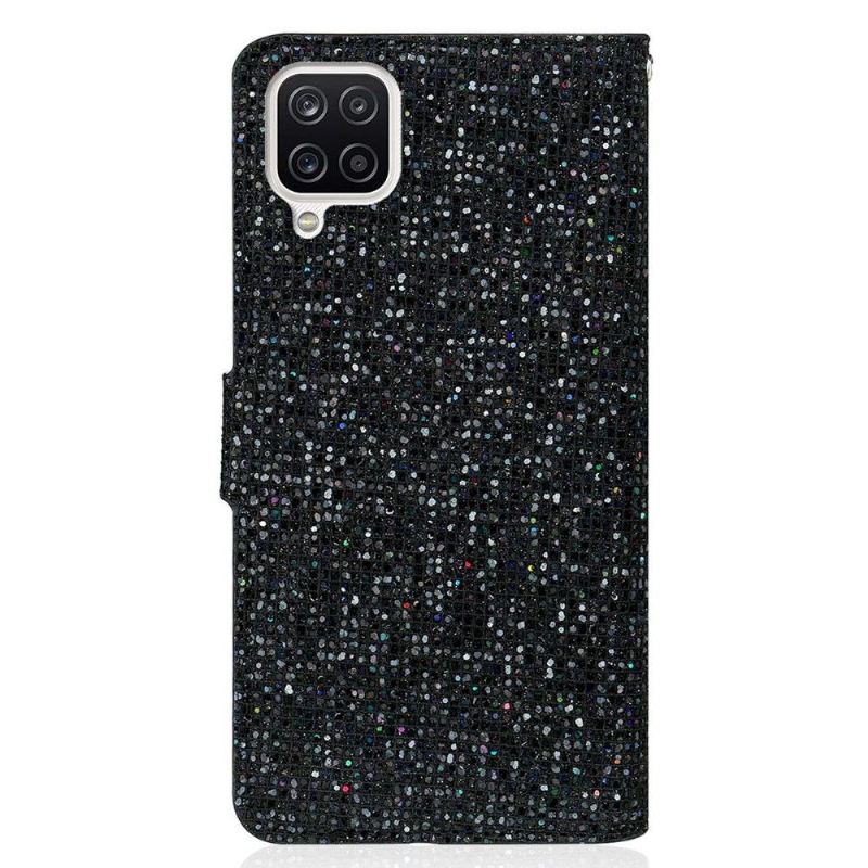 Lederhüllen Für Samsung Galaxy A22 4G Glitter-kartenhalter