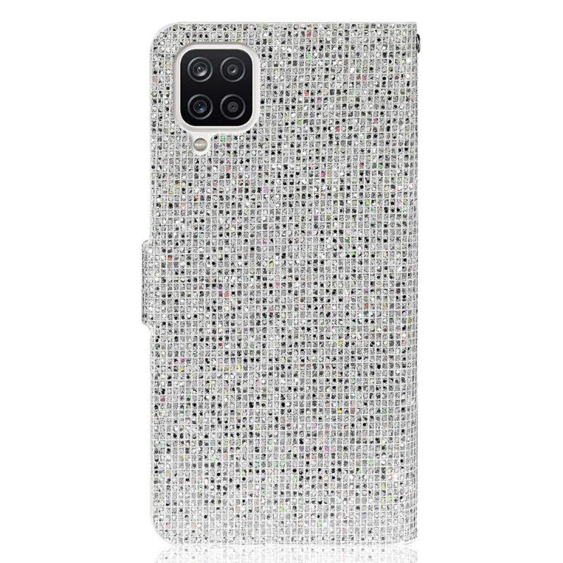 Lederhüllen Für Samsung Galaxy A22 4G Glitter-kartenhalter