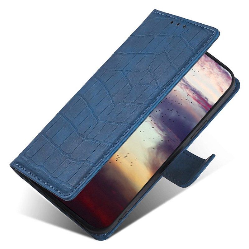 Flip Case Für OnePlus 10T 5G Krokodil