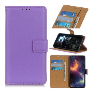 Case Für Samsung Galaxy A31 Schutzhülle Grundlegendes Kunstleder - Violett