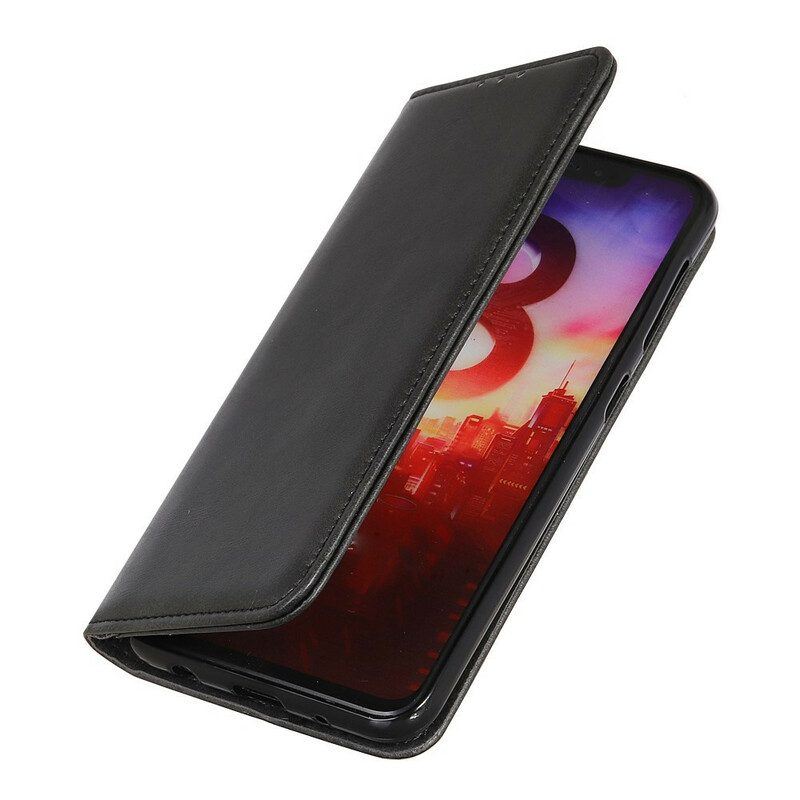 Schutzhülle Für Oppo Find X3 Pro Flip Case Spaltleder