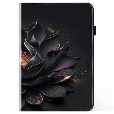 Case iPad Pro 13 (2024) Handyhülle Schwarze Rose