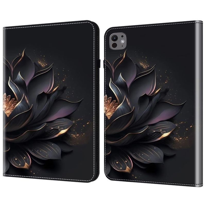 Case iPad Pro 13 (2024) Handyhülle Schwarze Rose