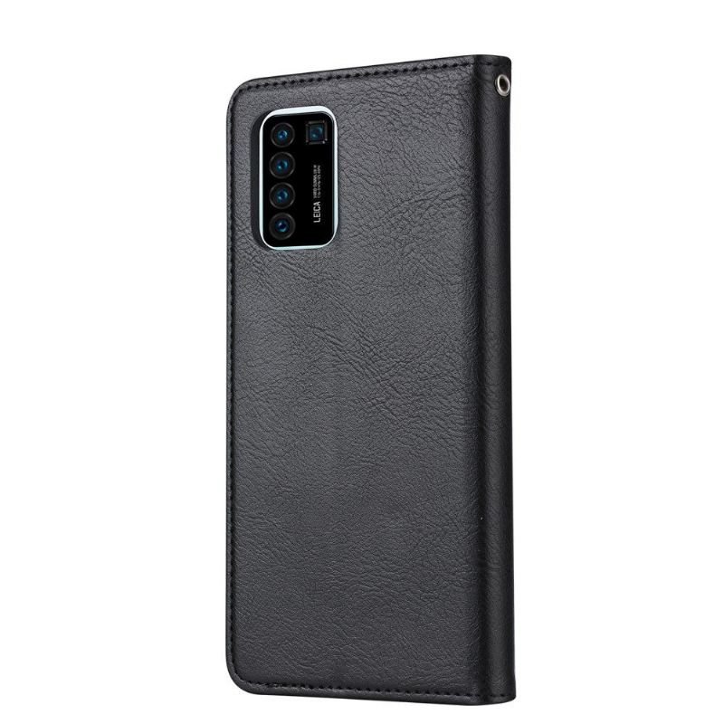 Flip Case Für Huawei P Smart 2021 Standetui Aus Kunstleder