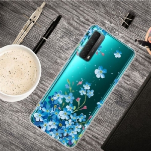 Handyhülle Für Huawei P Smart 2021 Schutzhülle Limoniumblüte