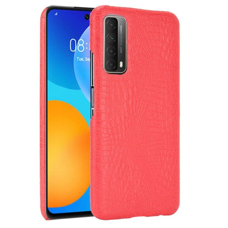 Hülle Für Huawei P Smart 2021 Croc Skin-effekt