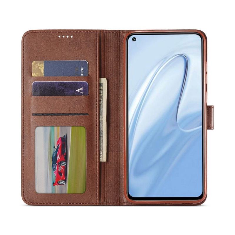 Case Für Xiaomi Redmi Note 9S / Redmi Note 9 Pro Flip Case Ledereffekt Lc.imeeke