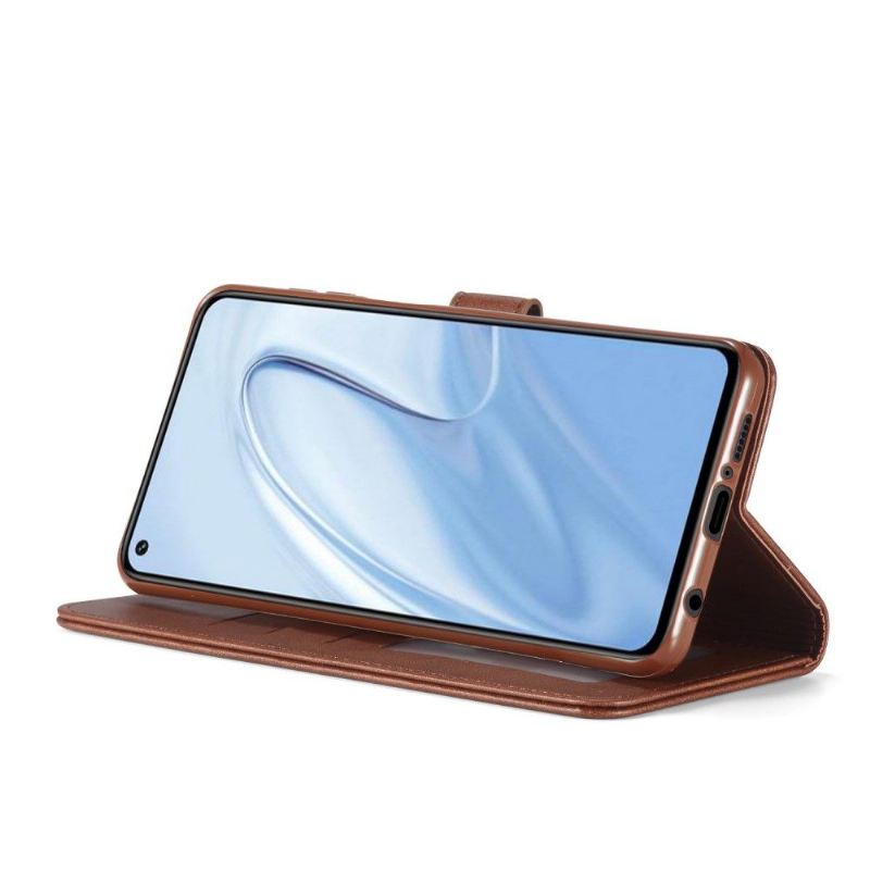 Case Für Xiaomi Redmi Note 9S / Redmi Note 9 Pro Flip Case Ledereffekt Lc.imeeke