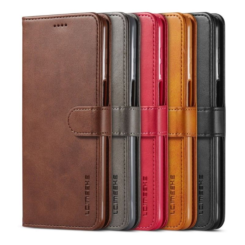 Case Für Xiaomi Redmi Note 9S / Redmi Note 9 Pro Flip Case Ledereffekt Lc.imeeke