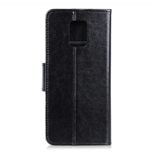 Case Für Xiaomi Redmi Note 9S / Redmi Note 9 Pro Schutzhülle Flip Case Stützfunktion Aus Kunstleder