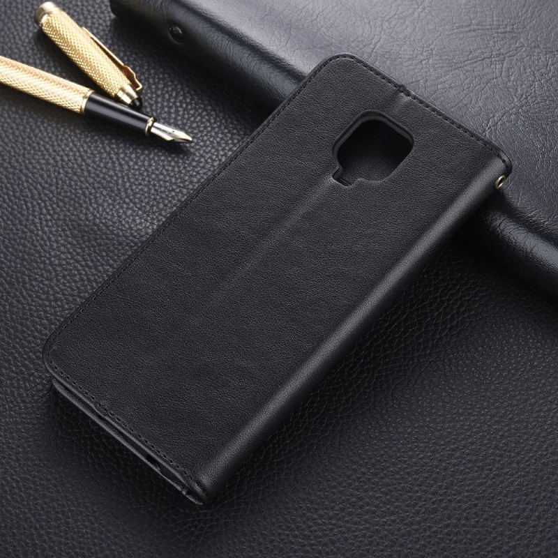 Flip Case Für Xiaomi Redmi Note 9S / Redmi Note 9 Pro Azns Retro-ledereffekt