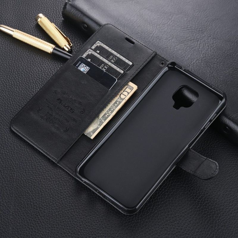 Flip Case Für Xiaomi Redmi Note 9S / Redmi Note 9 Pro Azns Retro-ledereffekt