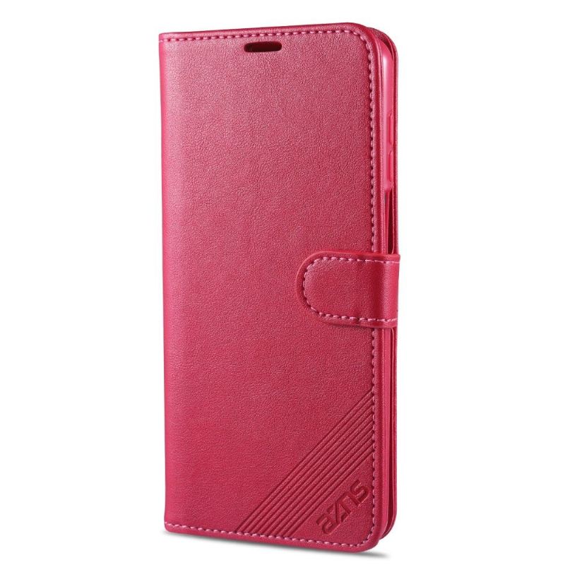 Flip Case Für Xiaomi Redmi Note 9S / Redmi Note 9 Pro Azns Retro-ledereffekt