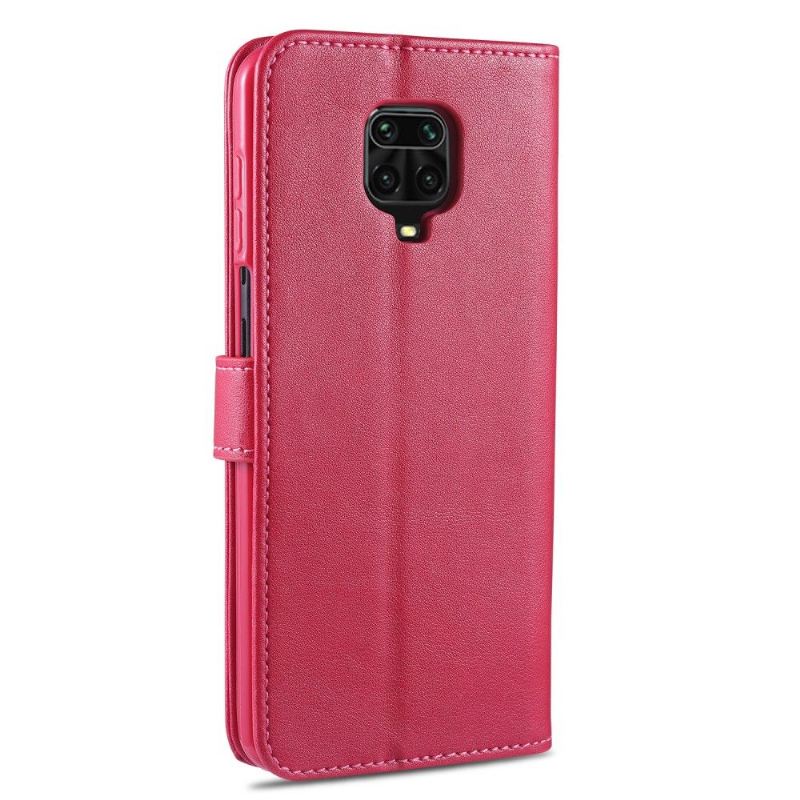 Flip Case Für Xiaomi Redmi Note 9S / Redmi Note 9 Pro Azns Retro-ledereffekt