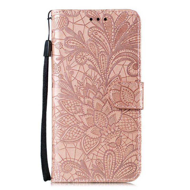 Flip Case Für Xiaomi Redmi Note 9S / Redmi Note 9 Pro Blumenspitze