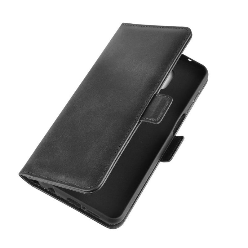 Flip Case Für Xiaomi Redmi Note 9S / Redmi Note 9 Pro Matter Kunstlederbezug