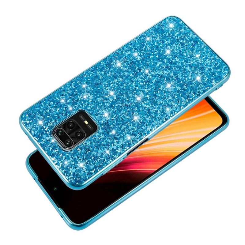 Handyhülle Für Xiaomi Redmi Note 9S / Redmi Note 9 Pro Glamour Strass Pailletten