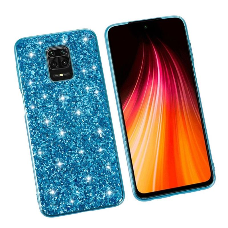 Handyhülle Für Xiaomi Redmi Note 9S / Redmi Note 9 Pro Glamour Strass Pailletten