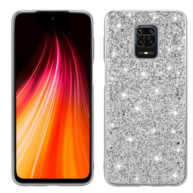 Handyhülle Für Xiaomi Redmi Note 9S / Redmi Note 9 Pro Glamour Strass Pailletten