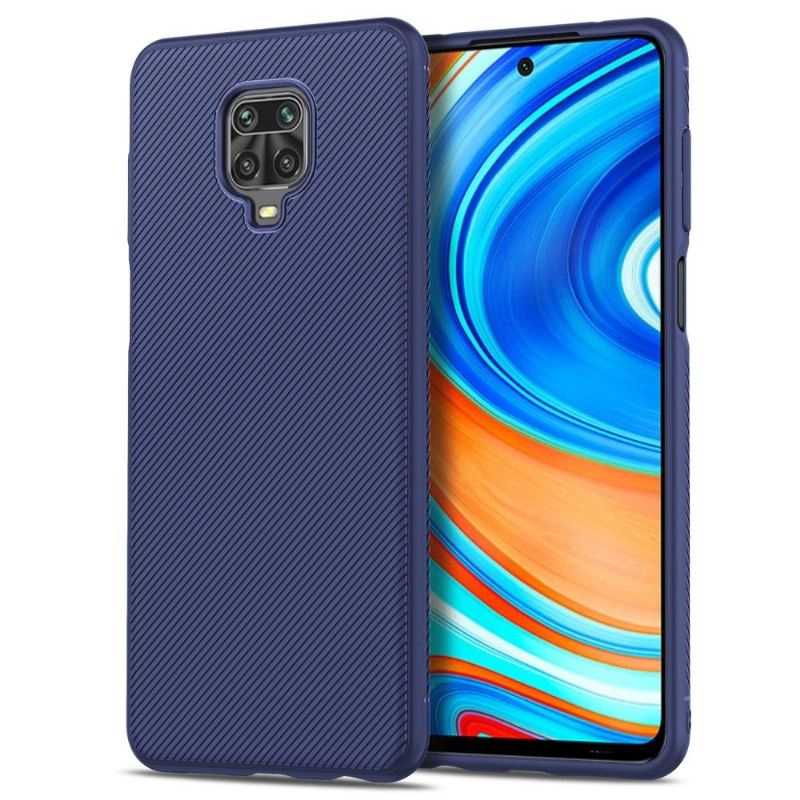 Hülle Für Xiaomi Redmi Note 9S / Redmi Note 9 Pro Streifeneffekt Im Gel