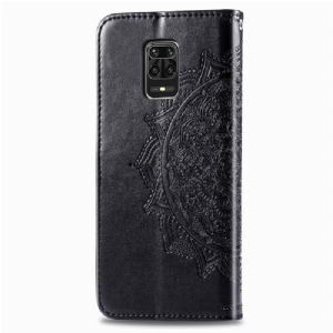 Lederhüllen Für Xiaomi Redmi Note 9S / Redmi Note 9 Pro Anti-Sturz Mandala-kartenhalter