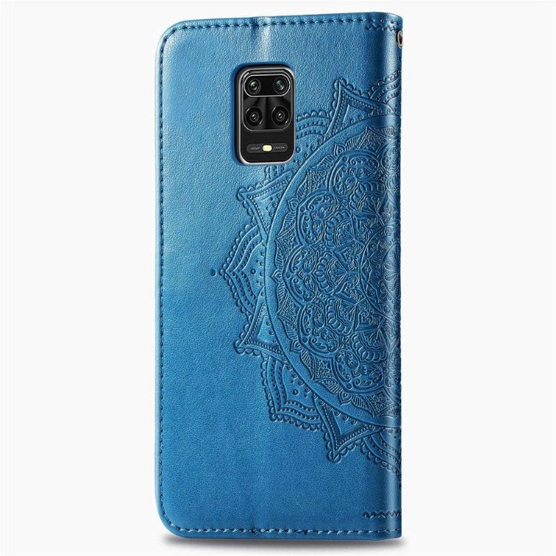 Lederhüllen Für Xiaomi Redmi Note 9S / Redmi Note 9 Pro Anti-Sturz Mandala-kartenhalter