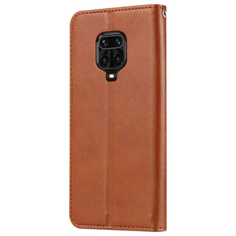 Lederhüllen Für Xiaomi Redmi Note 9S / Redmi Note 9 Pro Kartenhalter Standkoffer