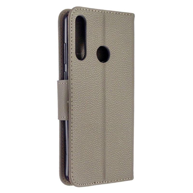 Case Für Huawei Y6p Flip Case Genarbter Ledereffekt