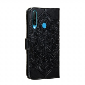 Flip Case Für Huawei Y6p Mandala-kartenhalter