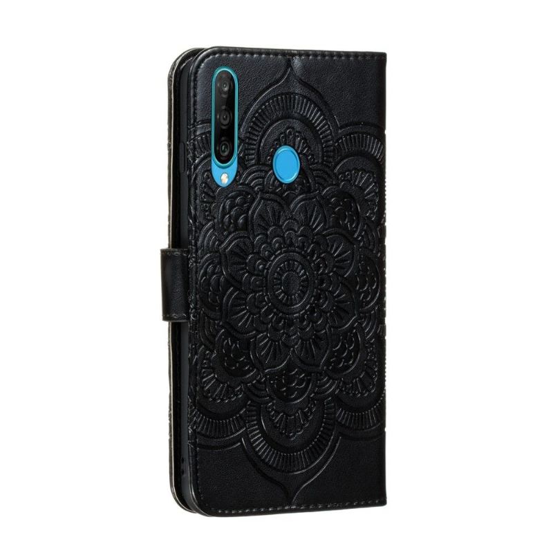 Flip Case Für Huawei Y6p Mandala-kartenhalter