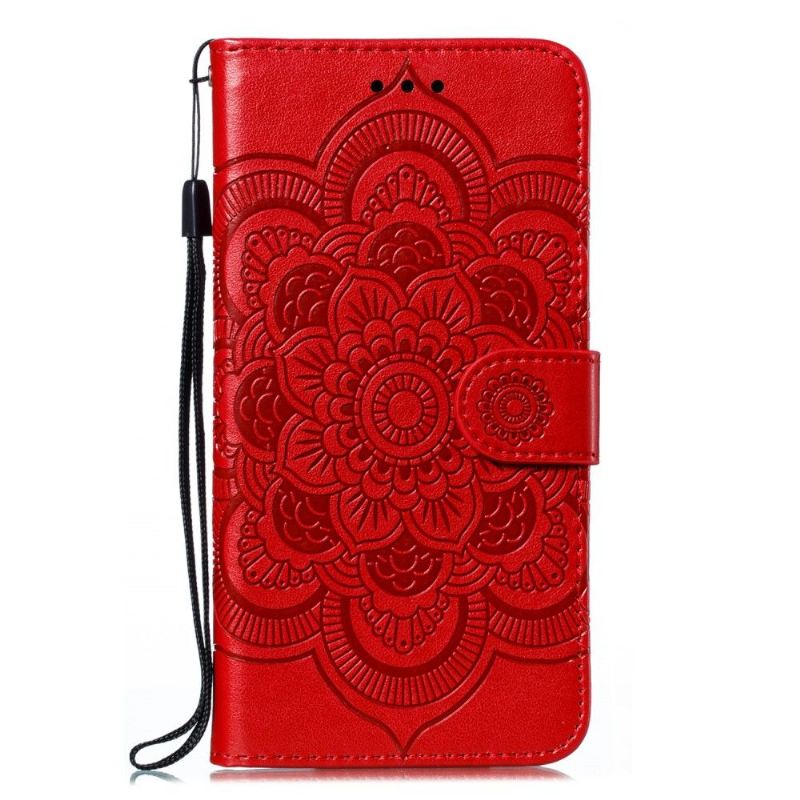 Flip Case Für Huawei Y6p Mandala-kartenhalter