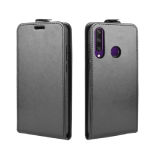 Lederhüllen Für Huawei Y6p Flip Case Kunstleder Vertikal