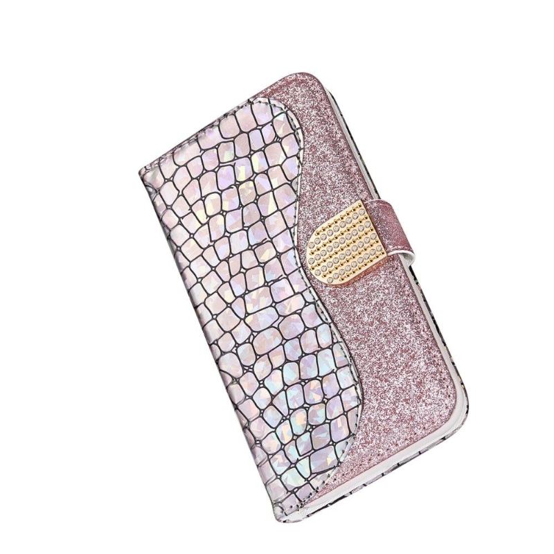 Case Für Samsung Galaxy Note 20 Croc-effekt Glamour