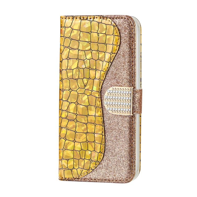 Case Für Samsung Galaxy Note 20 Croc-effekt Glamour