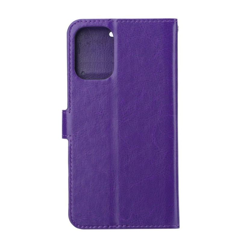 Flip Case Für Samsung Galaxy Note 20 Kartenhalter Mit Ständer – Violett