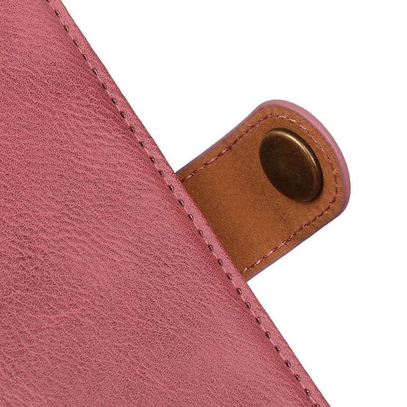 Flip Case Für Samsung Galaxy Note 20 Khazneh Kartenetui Aus Kunstleder – Pink