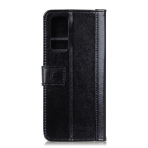 Flip Case Für Samsung Galaxy Note 20 Lederoptik Mit Nieten