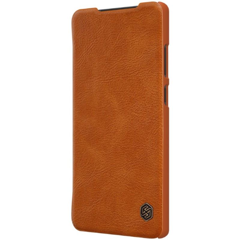 Flip Case Für Samsung Galaxy Note 20 Qin-ledereffekt - Havanna