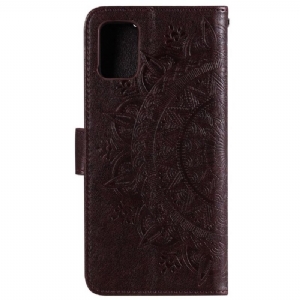 Flip Case Für Samsung Galaxy Note 20 Relief-mandala