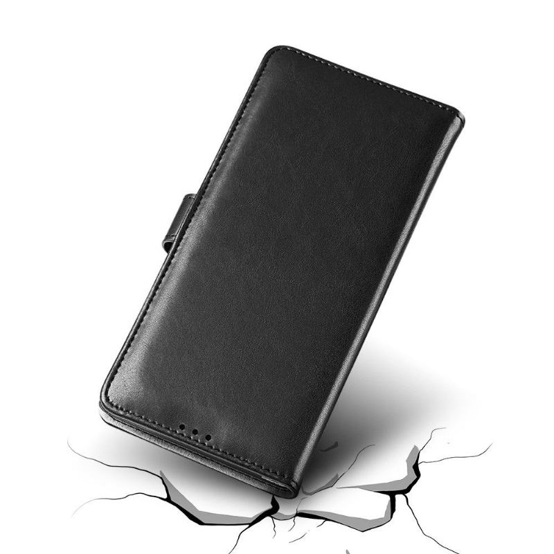 Flip Case Für Samsung Galaxy Note 20 Serie Kado Kunstleder - Schwarz