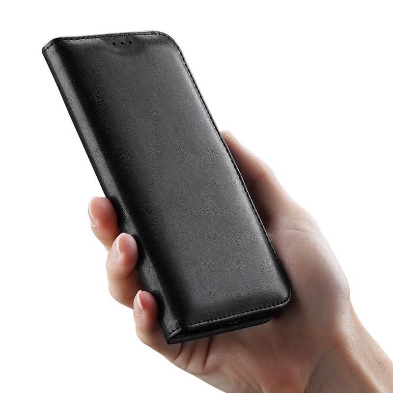 Flip Case Für Samsung Galaxy Note 20 Serie Kado Kunstleder - Schwarz