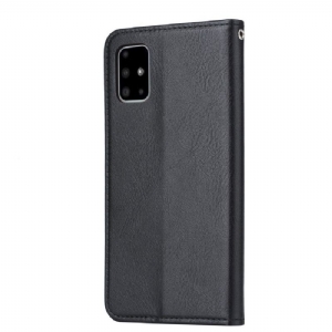 Flip Case Für Samsung Galaxy Note 20 Standetui Aus Kunstleder